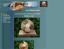 Tablet Screenshot of holzfussball.info